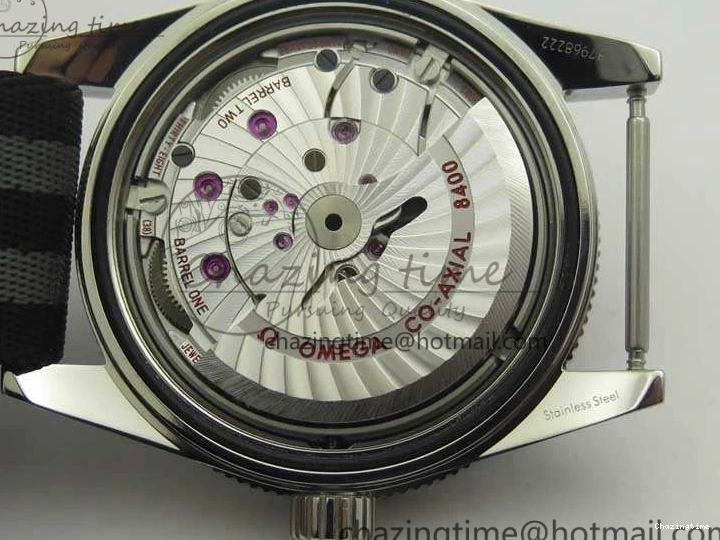 0825 Lightweight Seamaster 300 “Spectre” Limited Edition VSF 1:1 Best Edition On “007” Nato Strap A8400 Super Clone 8075
